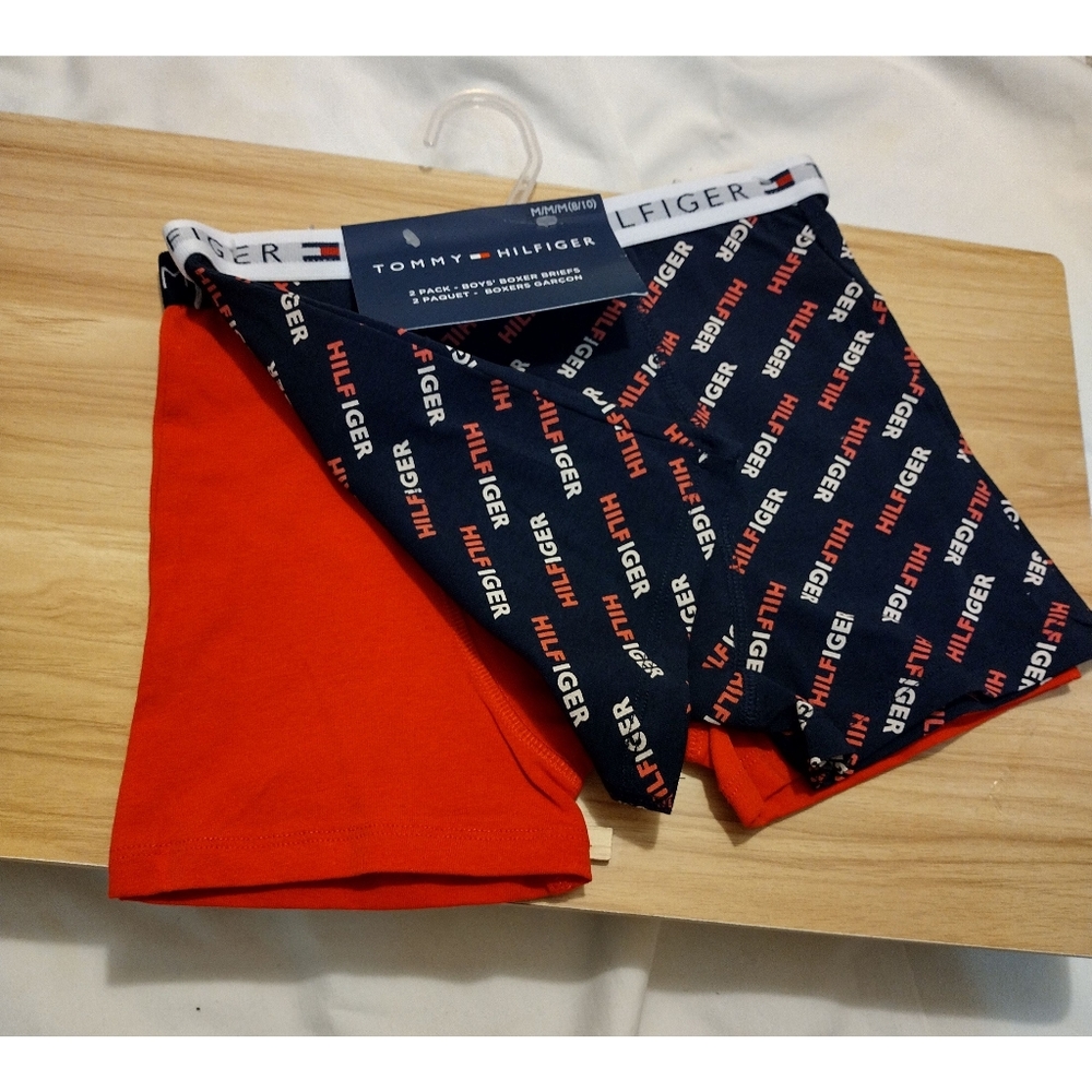 Tommy Hilfiger Boy's 2 Pack Boxer Briefs  Medium 8/10 NWT - Picture 4 of 6